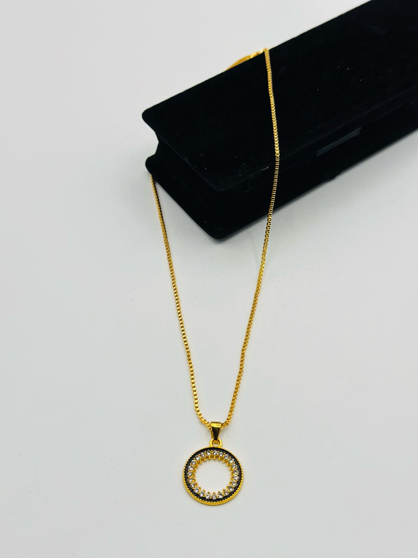 Luxury Stainless Circle Pendant