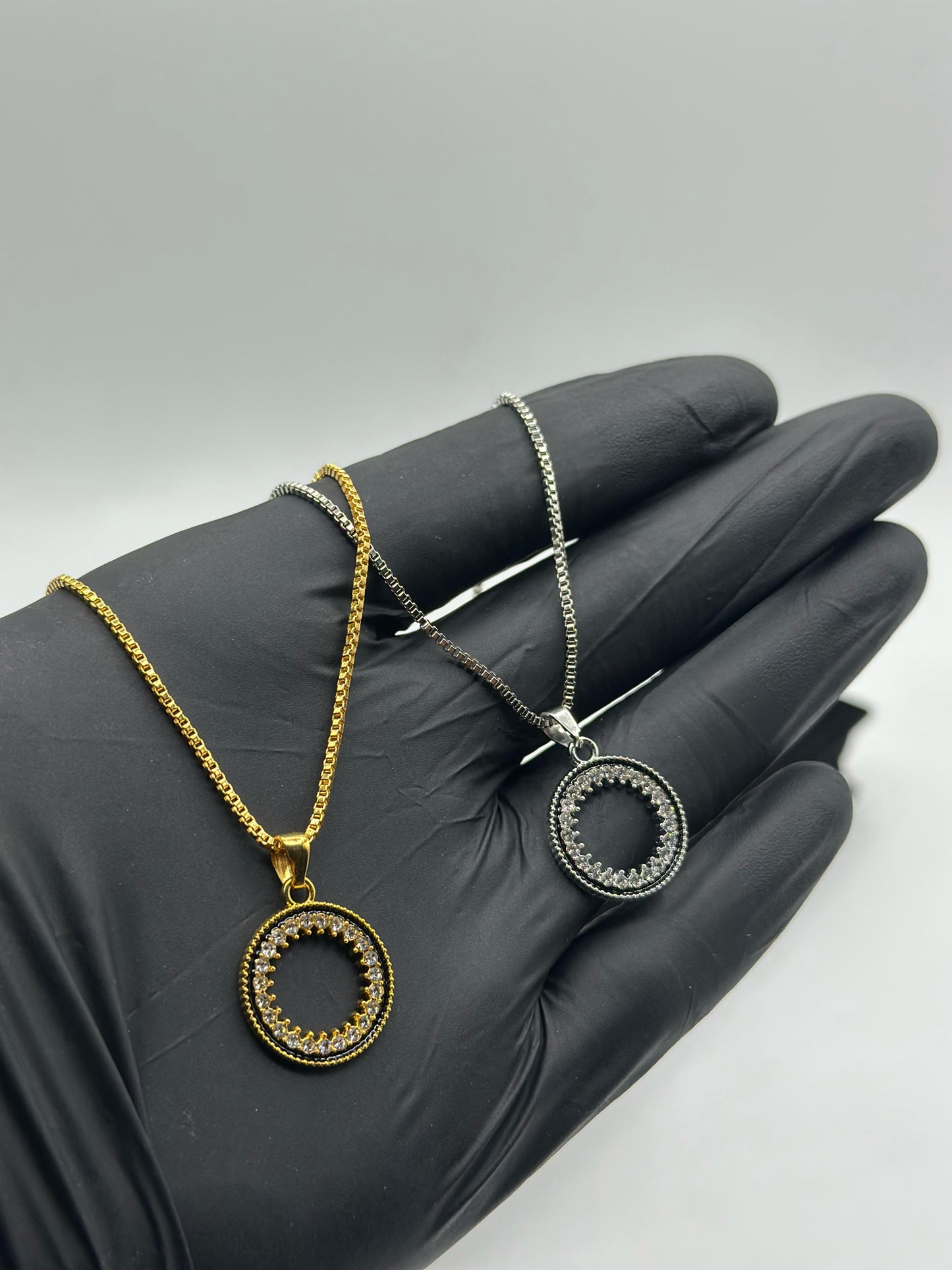 Luxury Stainless Circle Pendant