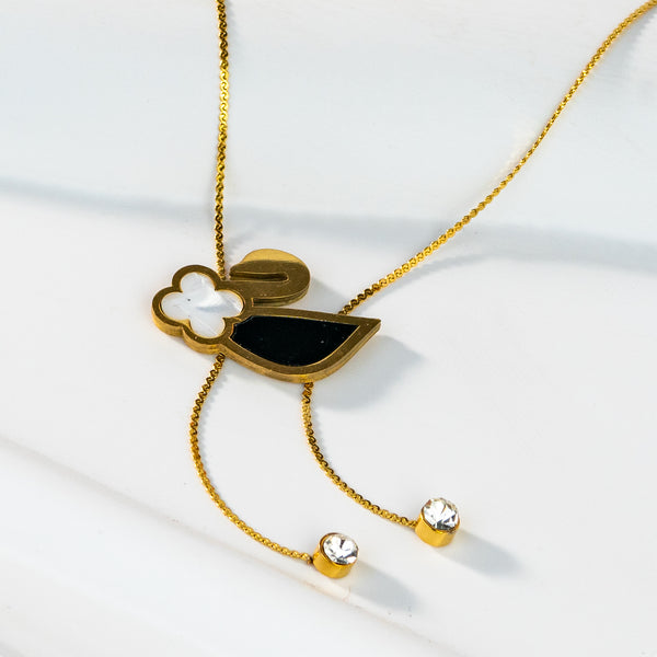 Luxury Stainless Duck Pendant
