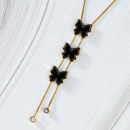 Luxury Stainless Butterfly Pendant
