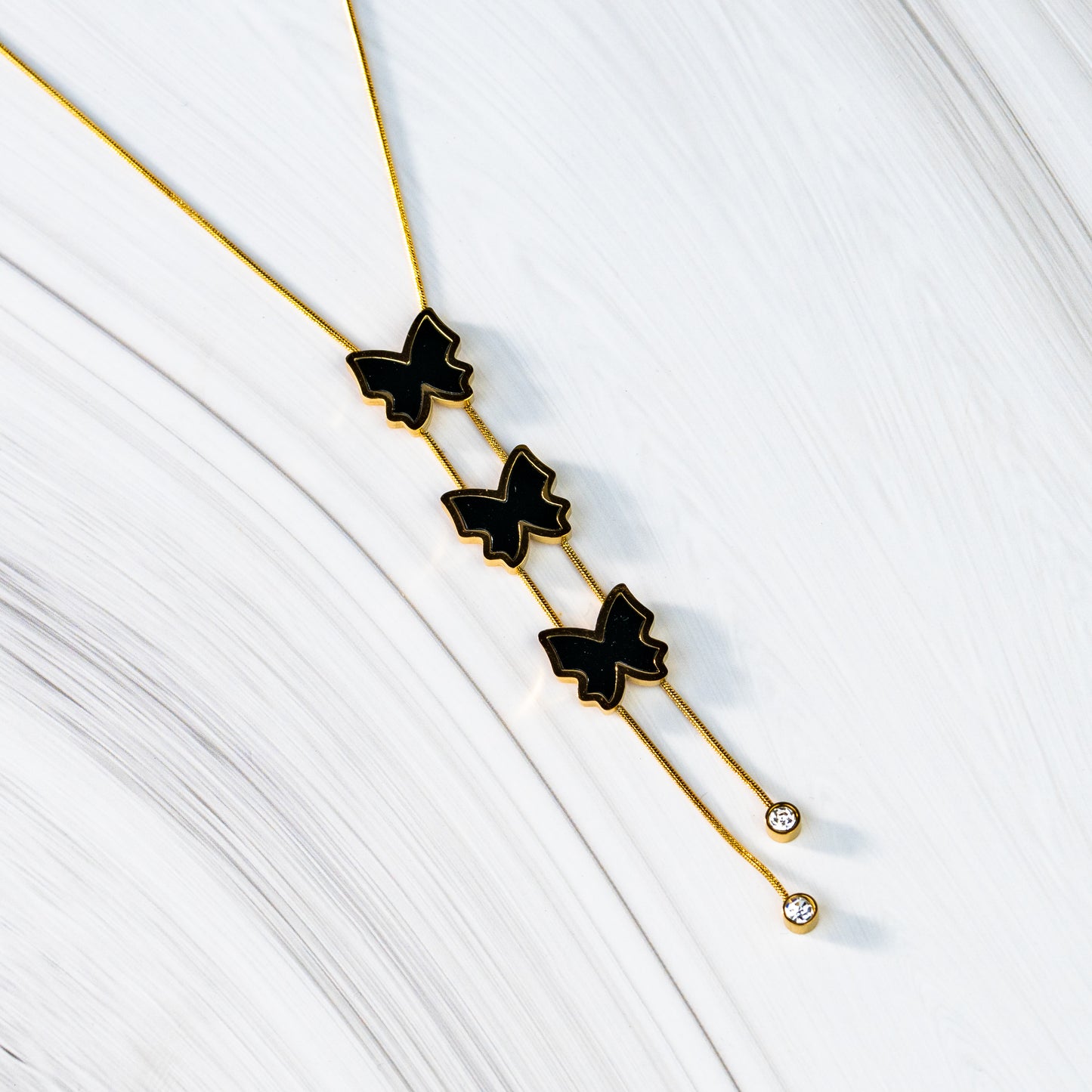 Luxury Stainless Butterfly Pendant