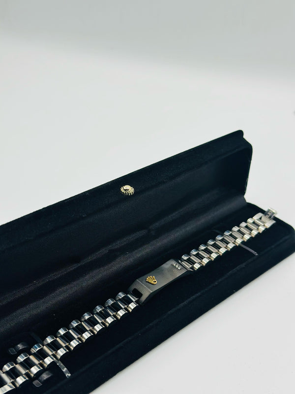 Two Tone Crown Bracelet